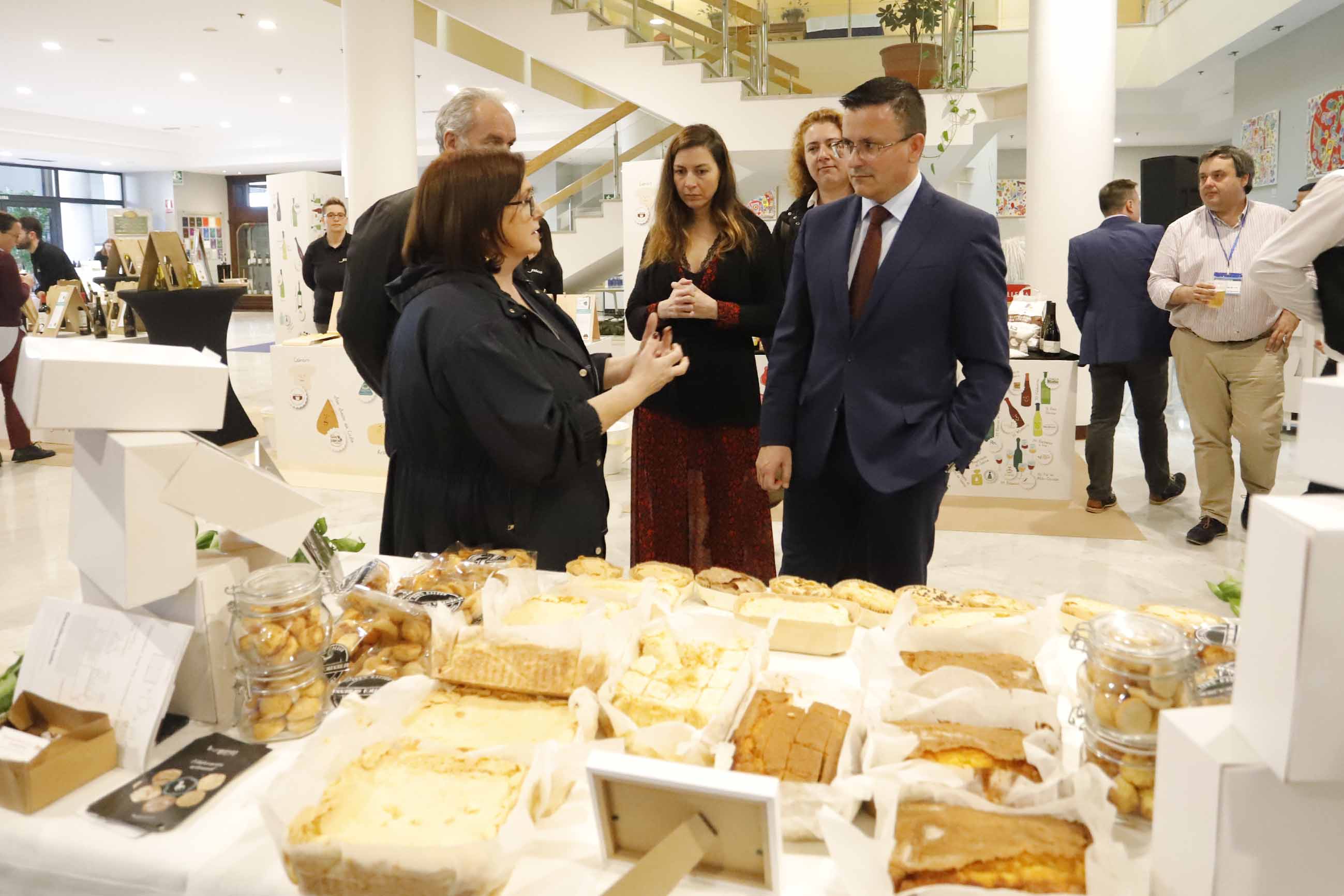 José González durante su participación en la 5ª edición del Galicia Market Place, que se celebra en la sede del Círculo de Empresarios de Galicia.